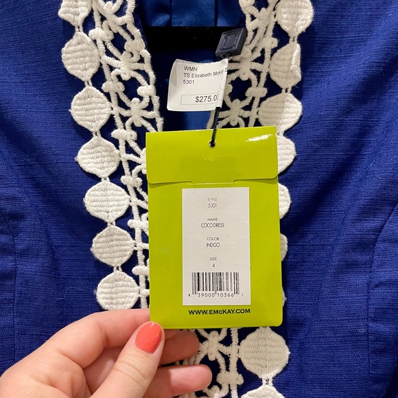 NWT Elizabeth McKay Coco Dress - Picture 6 of 6